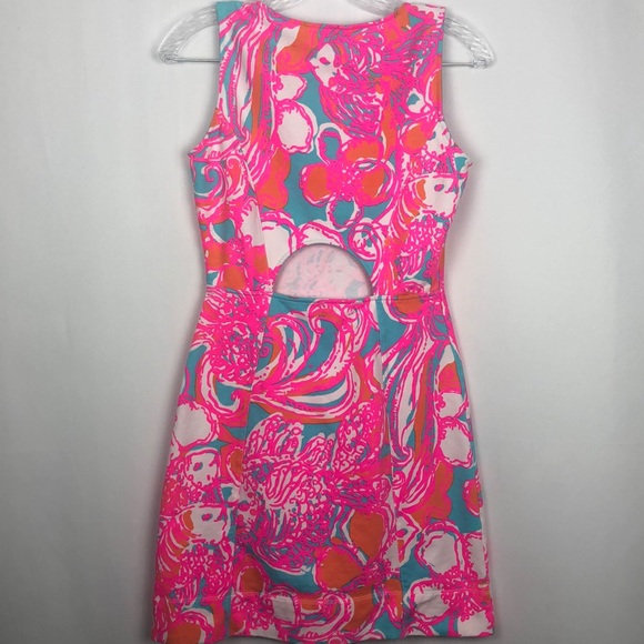 LILLY PULITZER KEYHOLE BACK DRESS - Picture 5 of 5